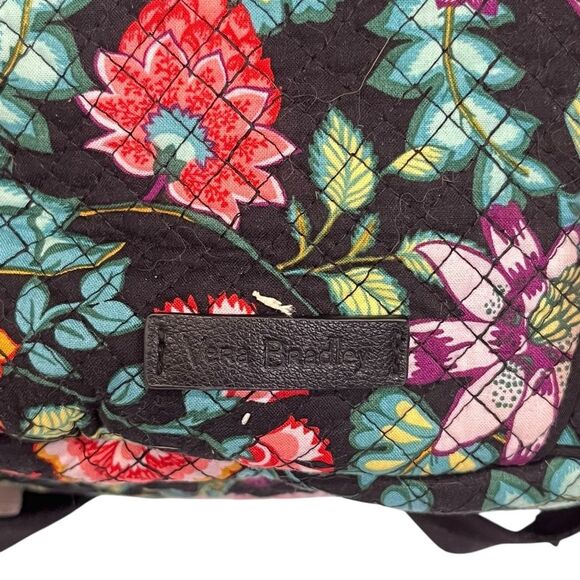 Vera Bradley | Student School Vacation Travel Floral Backpack OS - Picture 6 of 8